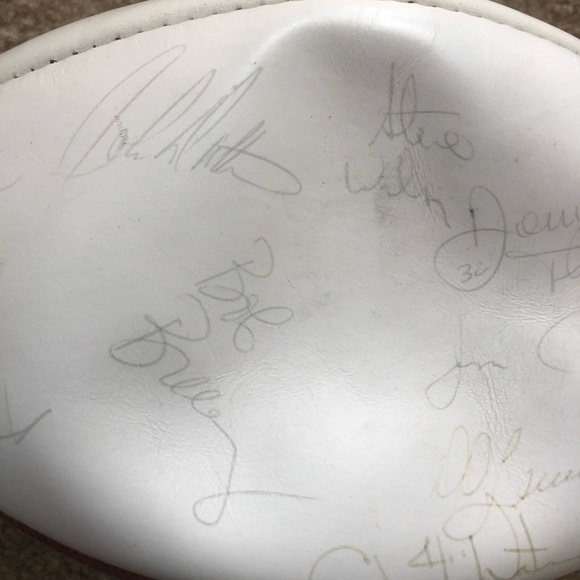 Vintage 1980's Dallas Cowboys Autographed Signed Football - No COA - Picture 4 of 16